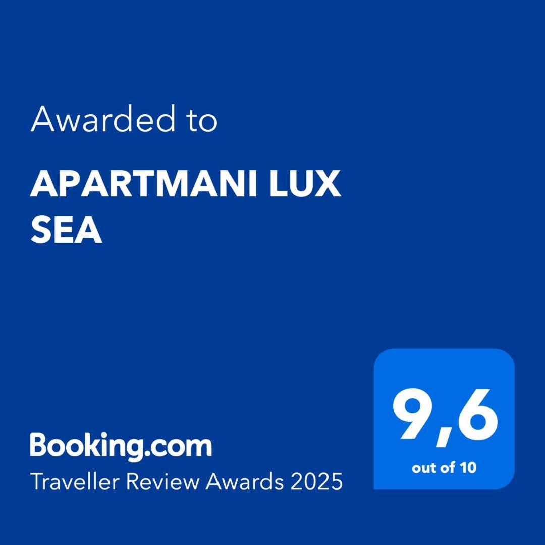 Apartmani Lux Sea Utjeha-Bušat Eksteriør billede